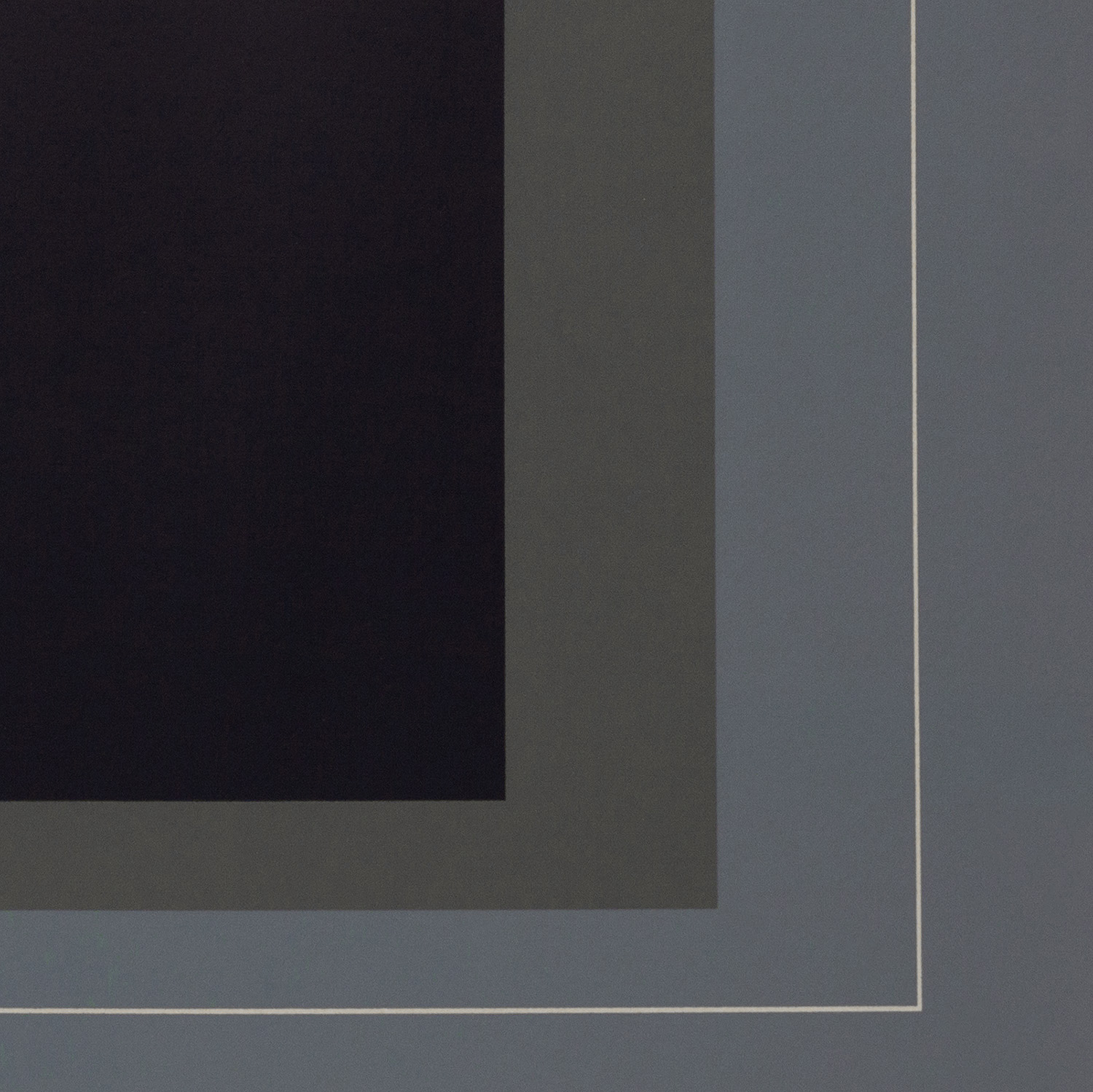 Josef Albers (1888-1976), WLS IX, from White Line Squares (Series II) - 1966 - Detail D1