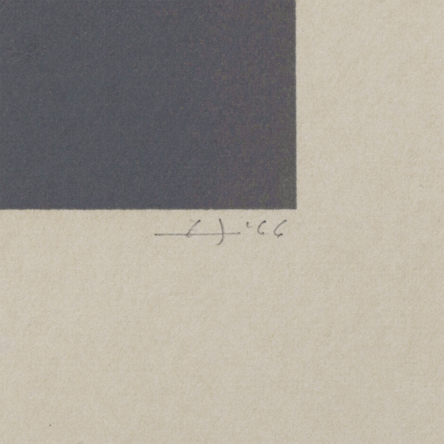Josef Albers (1888-1976), WLS IX, from White Line Squares (Series II) - 1966 - Detail D3