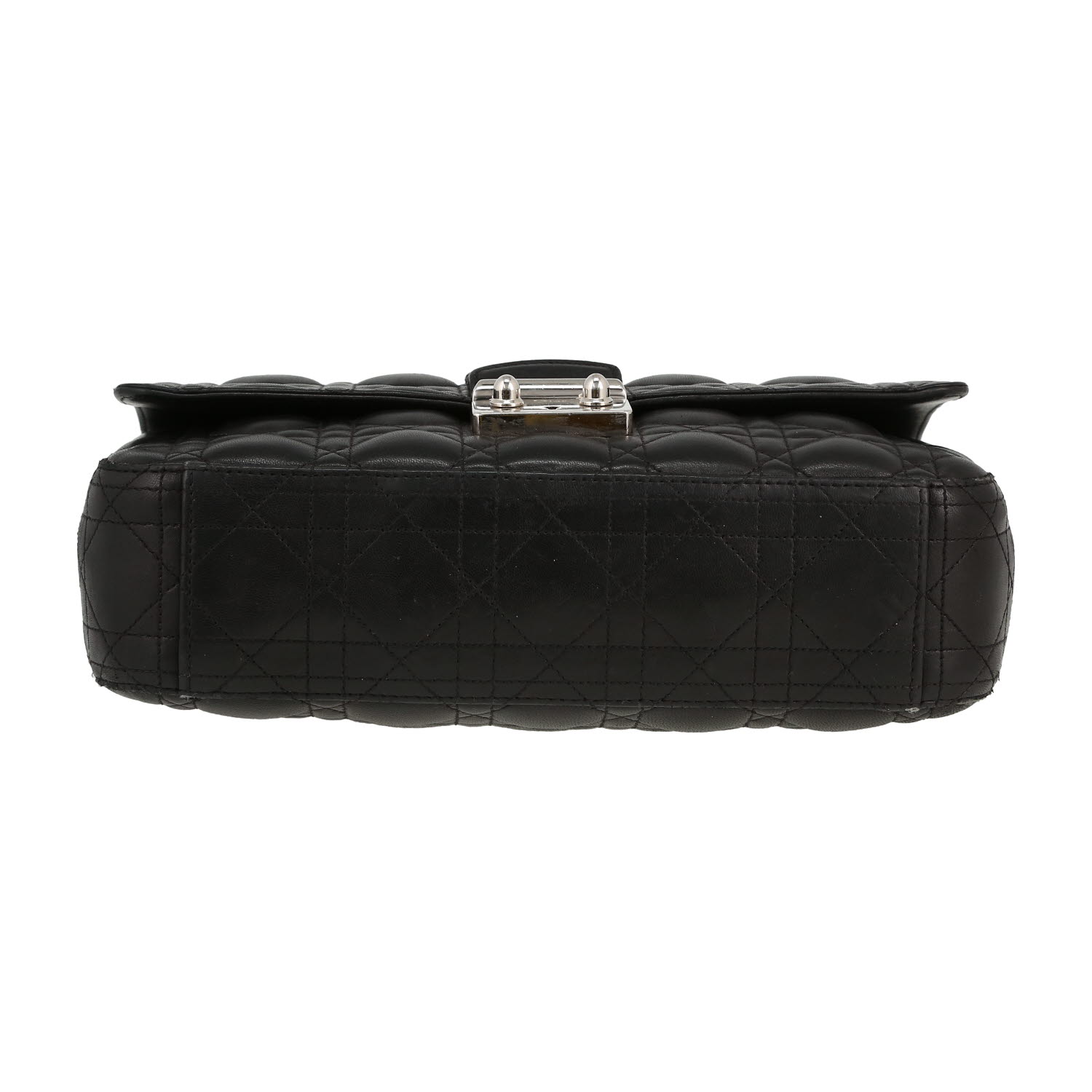 Borsa Dior  Promenade in pelle cannage nera - Detail D1