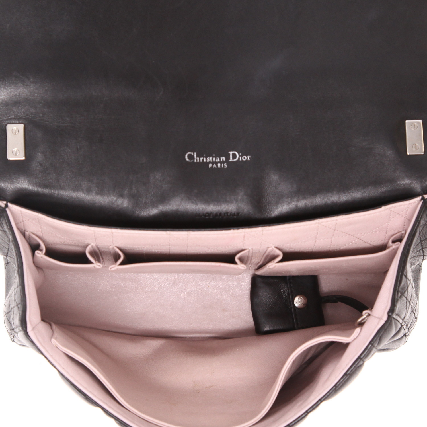 Borsa Dior  Promenade in pelle cannage nera - Detail D3