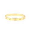 Bracciale Cartier Love in oro giallo - 360 thumbnail