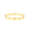 Cartier Love bracelet in yellow gold, size 15 - 360 thumbnail
