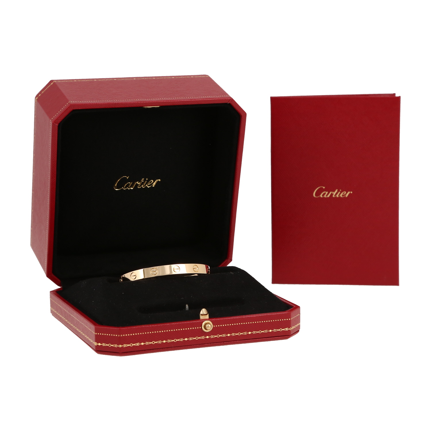 Brazalete Cartier Love de oro amarillo - Detail D2