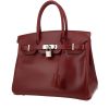 Bolso de mano Hermès  Birkin 30 cm en cuero box rojo H - 00pp thumbnail