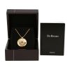 De Beers Talisman pendant in yellow gold, diamonds and rough diamond - Detail D2 thumbnail