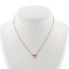 Collier Chaumet Attrape Moi Si Tu M'Aimes en or rose, diamants et opale rose - 360 thumbnail