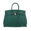 Bolso de mano Hermès  Birkin 35 cm en cuero togo verde malaquita - 360 thumbnail