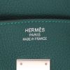 Bolso de mano Hermès  Birkin 35 cm en cuero togo verde malaquita - Detail D2 thumbnail