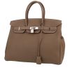 Borsa Hermès  Birkin 35 cm in pelle togo etoupe - 00pp thumbnail