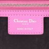 Dior  Lady Dior large model  handbag  in pink leather cannage - Detail D2 thumbnail