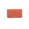 Hermès  Dogon wallet  in orange leather taurillon clémence - 360 thumbnail