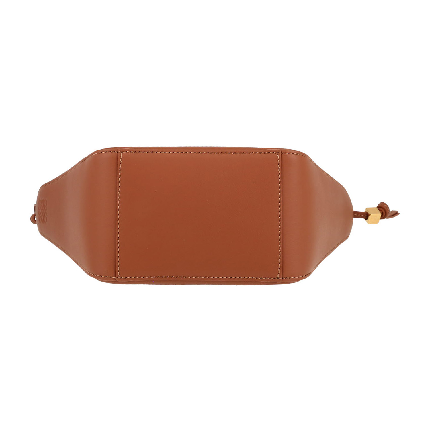 Sac bandoulière Loewe  Hammock en cuir gold - Detail D1