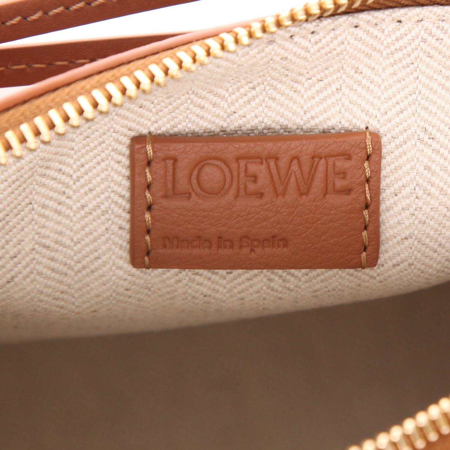 Borsa a tracolla Loewe  Hammock in pelle gold - Detail D2