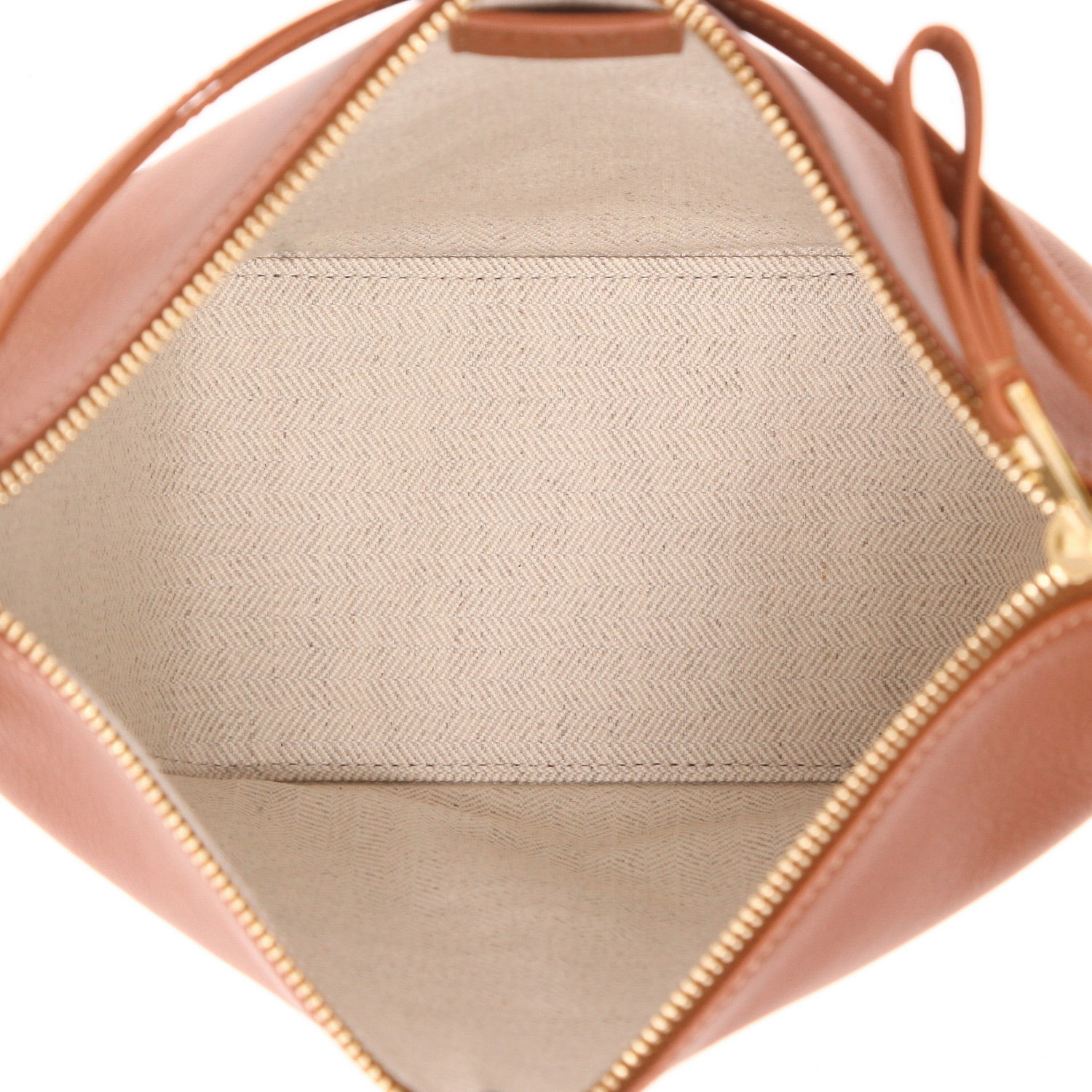 Loewe  Hammock shoulder bag  in gold leather - Detail D3