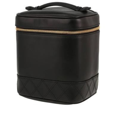 Beauty Chanel  Vanity in pelle nera