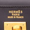 Borsa Hermès  Kelly 35 cm in pelle box nera - Detail D2 thumbnail