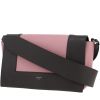 Bolso de mano Celine  Frame en cuero rosa y gris - 00pp thumbnail