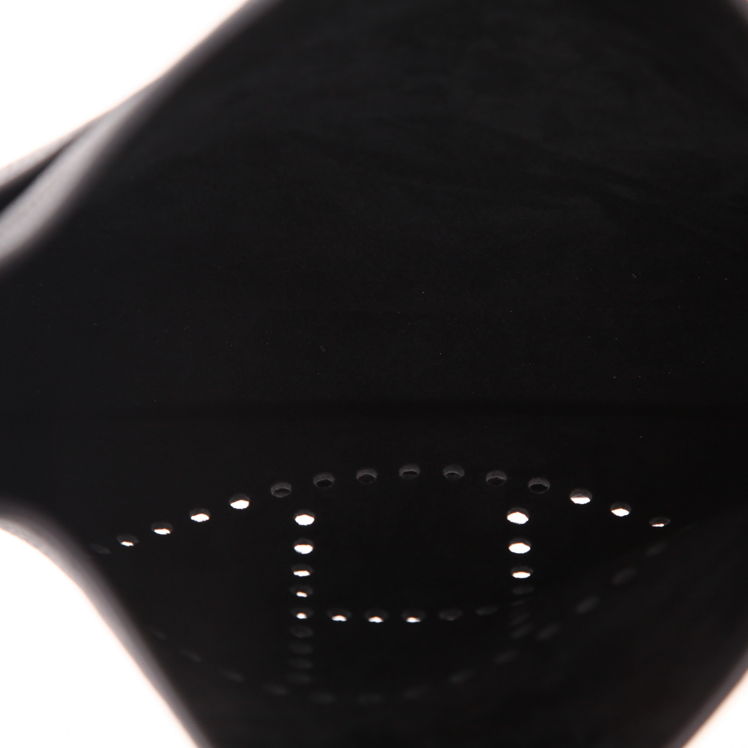 Hermès  Evelyne shoulder bag  in black togo leather - Detail D3