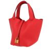 Bolso de mano Hermès  Picotin 18 cm en cuero togo Rouge de Coeur - 00pp thumbnail