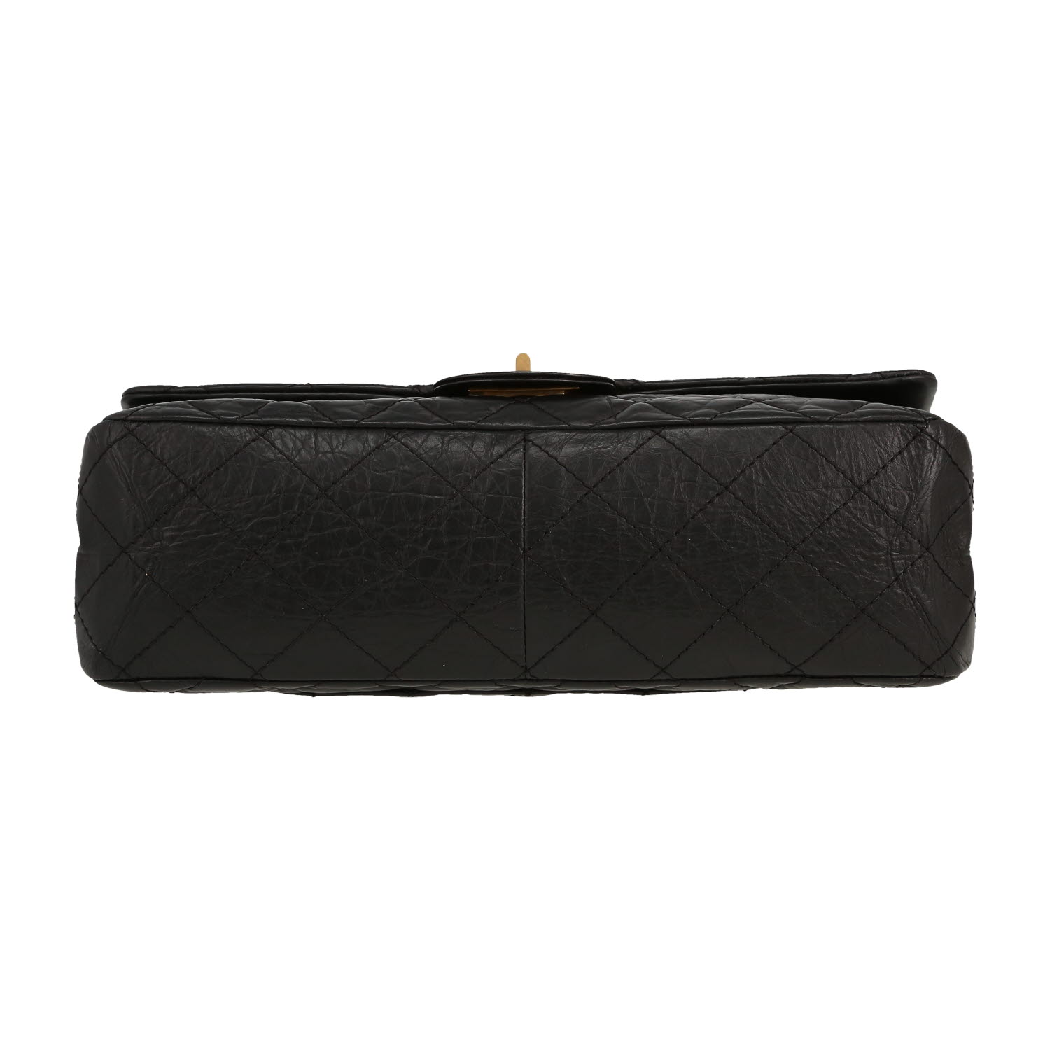 Borsa Chanel 2.55 in pelle trapuntata nera - Detail D1