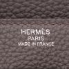 Borsa Hermès  Birkin 25 cm in pelle togo grigia stagna - Detail D2 thumbnail