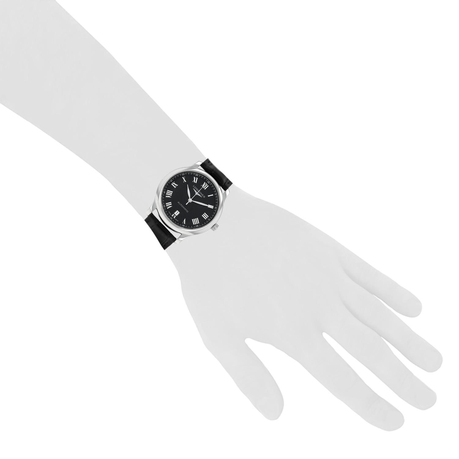 Montre Longines Master Collection en acier Ref: Longines - L2.628.4  Vers 2013 - Detail D1