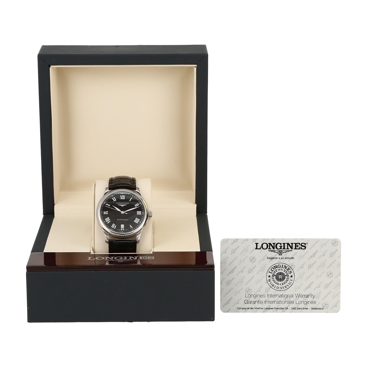 Orologio Longines Master Collection in acciaio Ref: Longines - L2.628.4  Circa 2013 - Detail D2