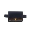 Chanel   clutch-belt  in dark blue leather - 360 thumbnail