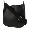 Bolso bandolera Hermès  Evelyne en vaca Hunter negra - 00pp thumbnail