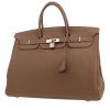 Bolso de mano Hermès  Birkin 40 cm en cuero togo marrón etoupe - 00pp thumbnail