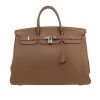 Borsa Hermès  Birkin 40 cm in pelle togo etoupe - 360 thumbnail