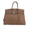 Borsa Hermès  Birkin 35 cm in pelle togo etoupe - 360 thumbnail