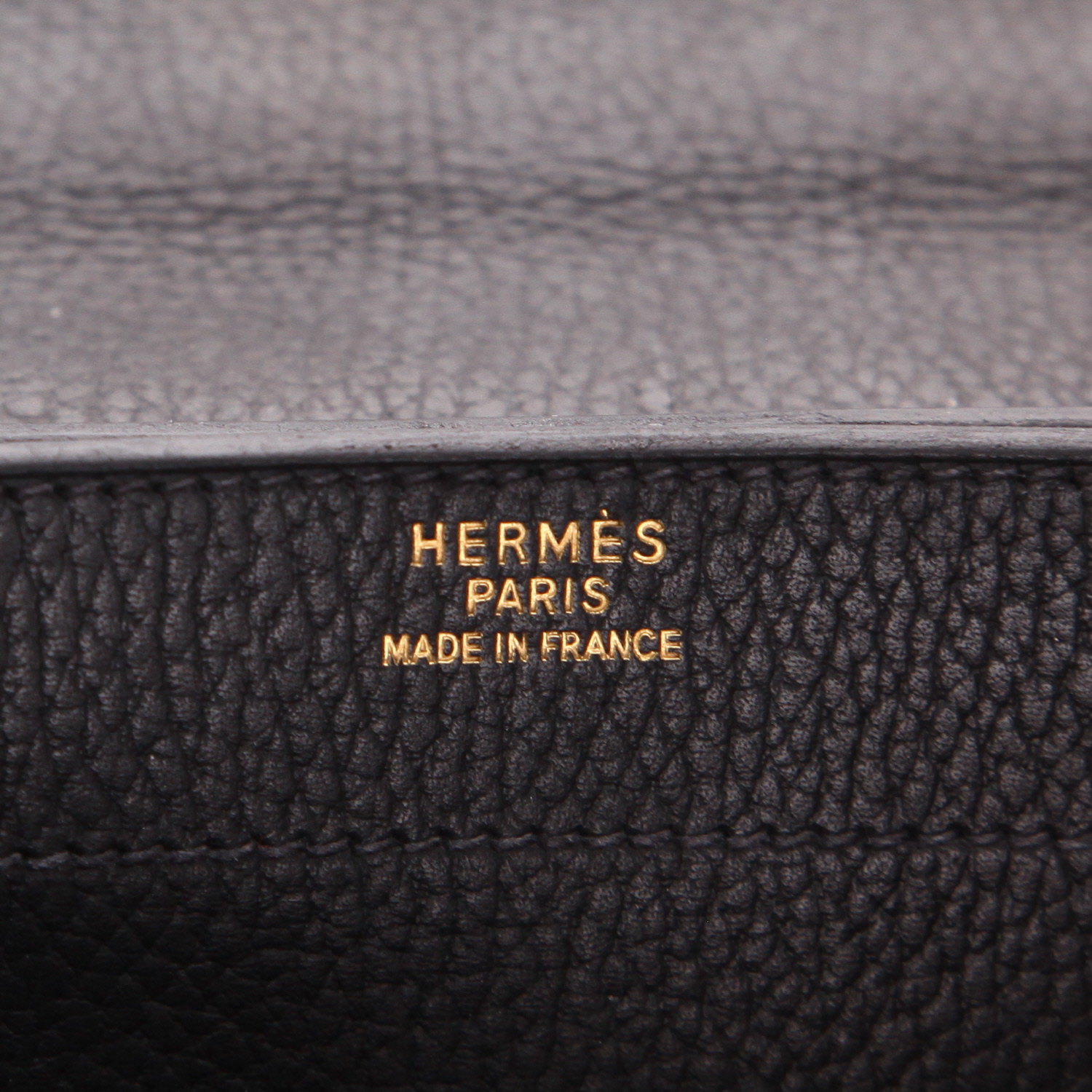 Porte-documents Hermès  Sac à dépêches en cuir Ardenne noir - Detail D2