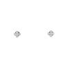 Paire de boucles d'oreilles Tiffany & Co  en platine et diamants - 360 thumbnail