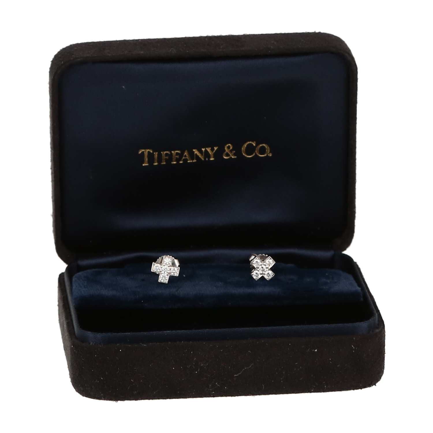 Orecchini Tiffany & Co  in platino e diamanti - Detail D2