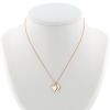 Tiffany & Co Return To Tiffany necklace in pink gold and diamonds - 360 thumbnail