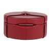 Moynat   handbag  in red leather - Detail D1 thumbnail