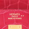 Bolso de mano Hermès  Birkin 25 cm en cocodrilo niloticus Rose extrême - Detail D2 thumbnail