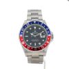 Montre Rolex GMT-Master en acier Ref: Rolex - 16700  Vers 1990 - 360 thumbnail