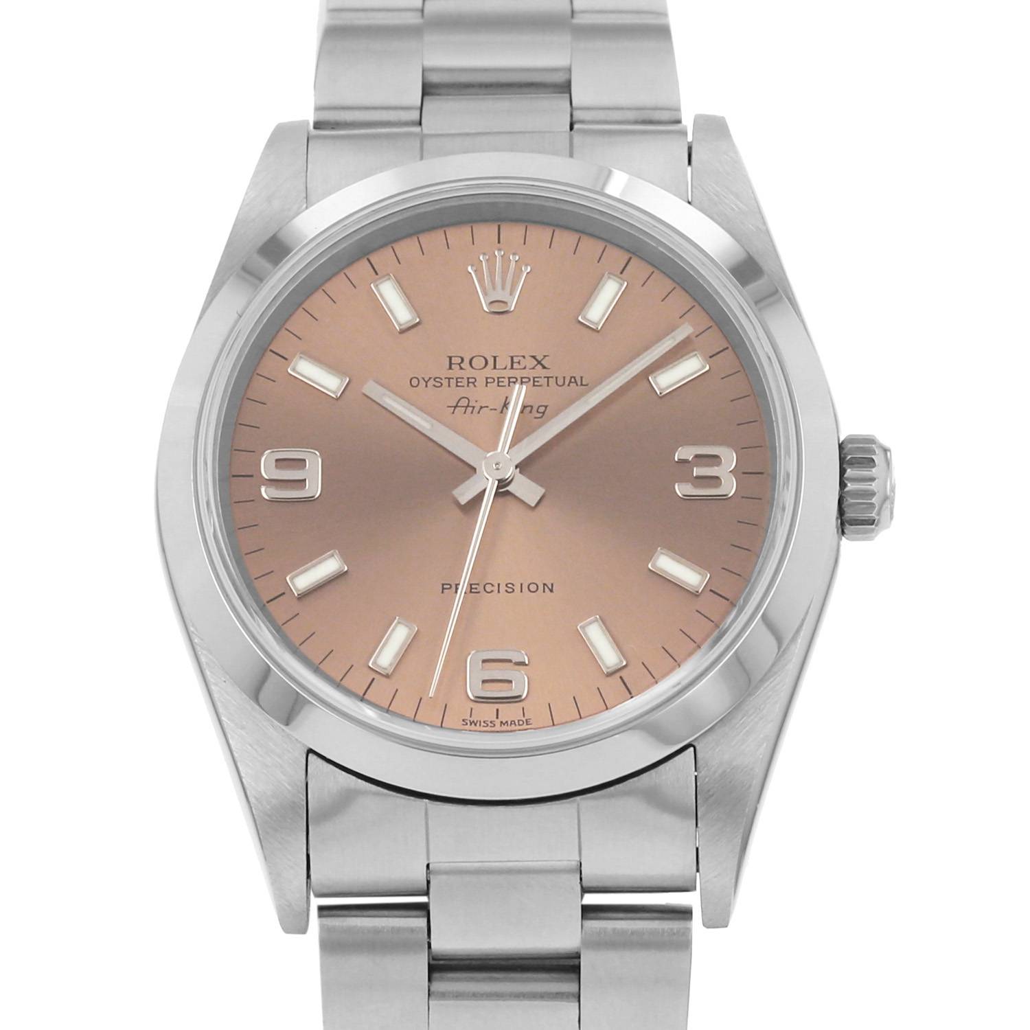 Montre Rolex Air King en acier Ref: Rolex – 14000 Vers 1999 – occasion