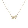 Fred Ombre Féline necklace in yellow gold and diamonds - 00pp thumbnail