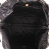 Shopping bag Chanel  22 in pelle trapuntata nera - Detail D3 thumbnail