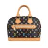 Bolso de mano Louis Vuitton  Alma en lona Monogram multicolor y negra y cuero natural - 360 thumbnail