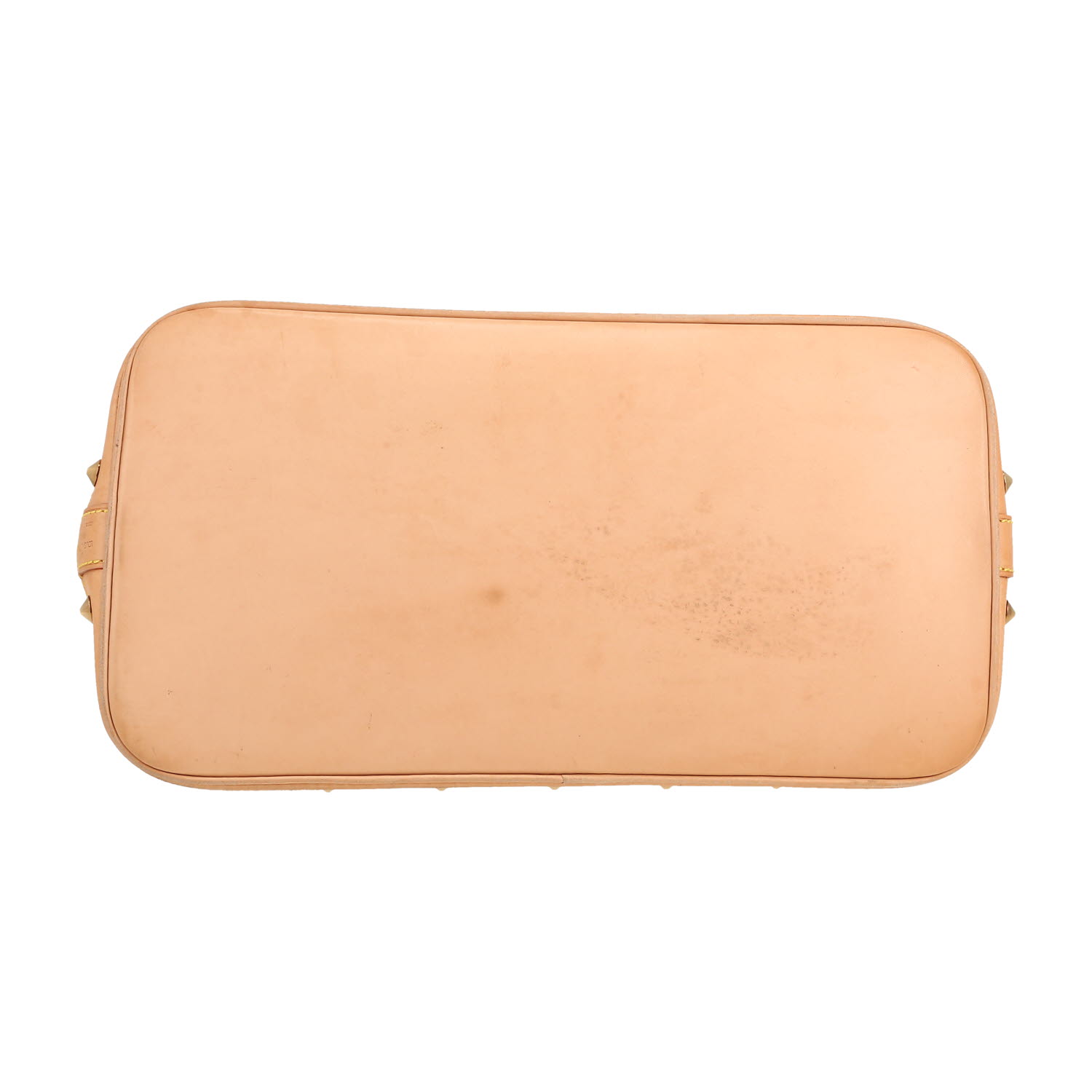 Borsa Louis Vuitton  Alma in tela monogram multicolore e nera e pelle naturale - Detail D1