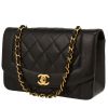 Sac bandoulière Chanel  Diana en cuir matelassé noir - 00pp thumbnail