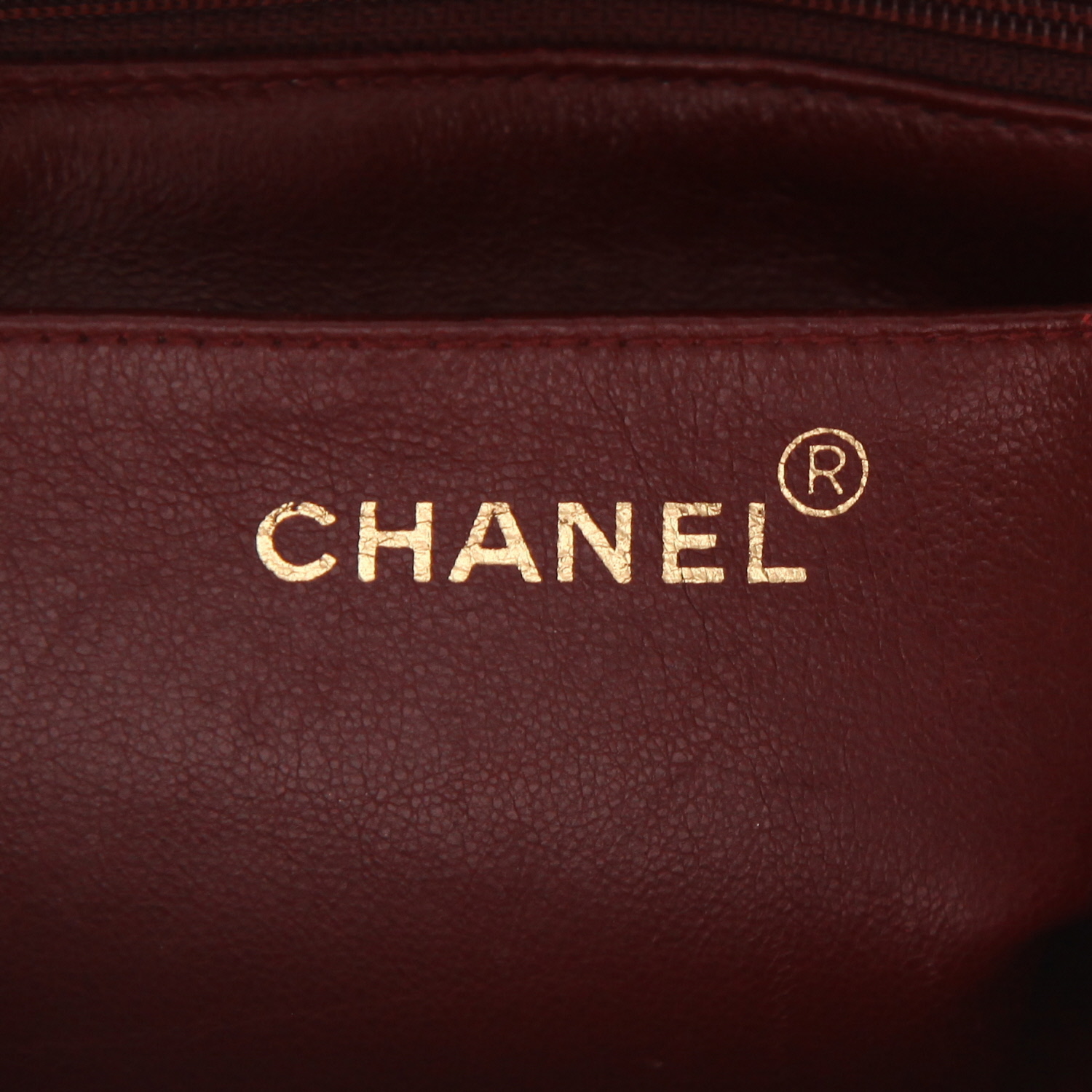 Borsa a tracolla Chanel  Diana in pelle trapuntata nera - Detail D2