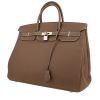 Bolso de mano Hermès  Birkin 40 cm en cuero togo marrón etoupe - 00pp thumbnail