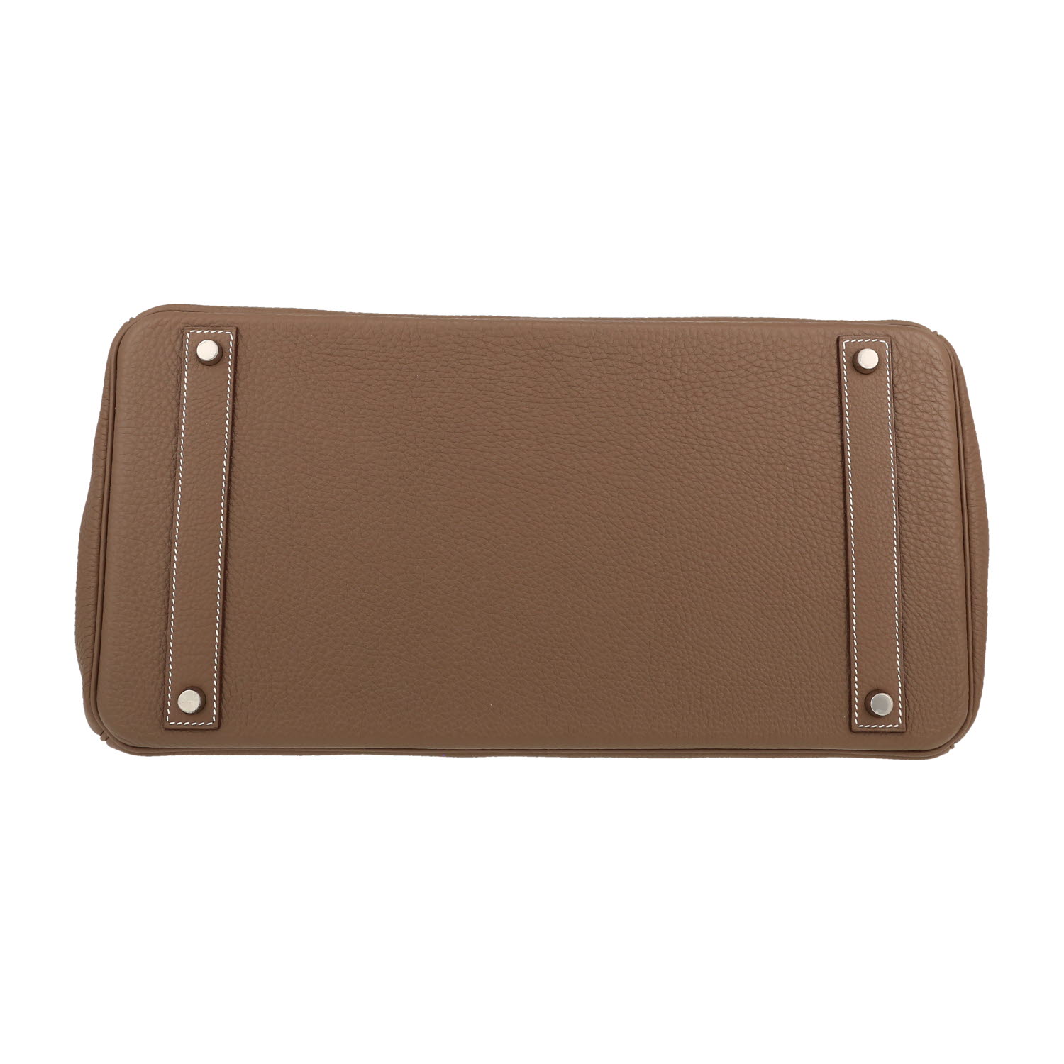 Hermès  Birkin 40 cm handbag  in etoupe togo leather - Detail D1