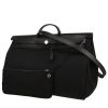 Hermès  Herbag weekend bag  in black canvas  and black leather - 00pp thumbnail