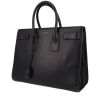 Borsa Saint Laurent  Sac de jour modello grande  in pelle blu marino - 00pp thumbnail